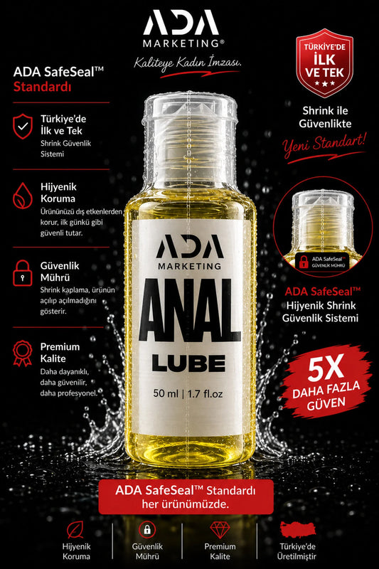 Limon Aromalı Anal Kayganlaştırıcı Jel 50 ML | ADA Marketing
