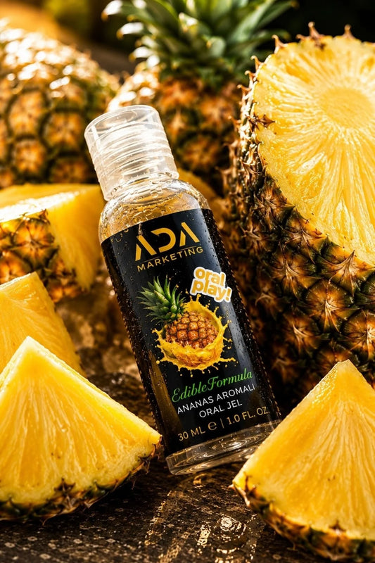 Ananas Aromalı Yenilebilir Kayganlaştırıcı Jel 30 ML | ADA Marketing