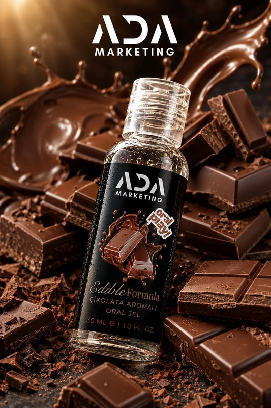 Çikolata Aromalı Yenilebilir Kayganlaştırıcı Jel 30 ML | ADA Marketing