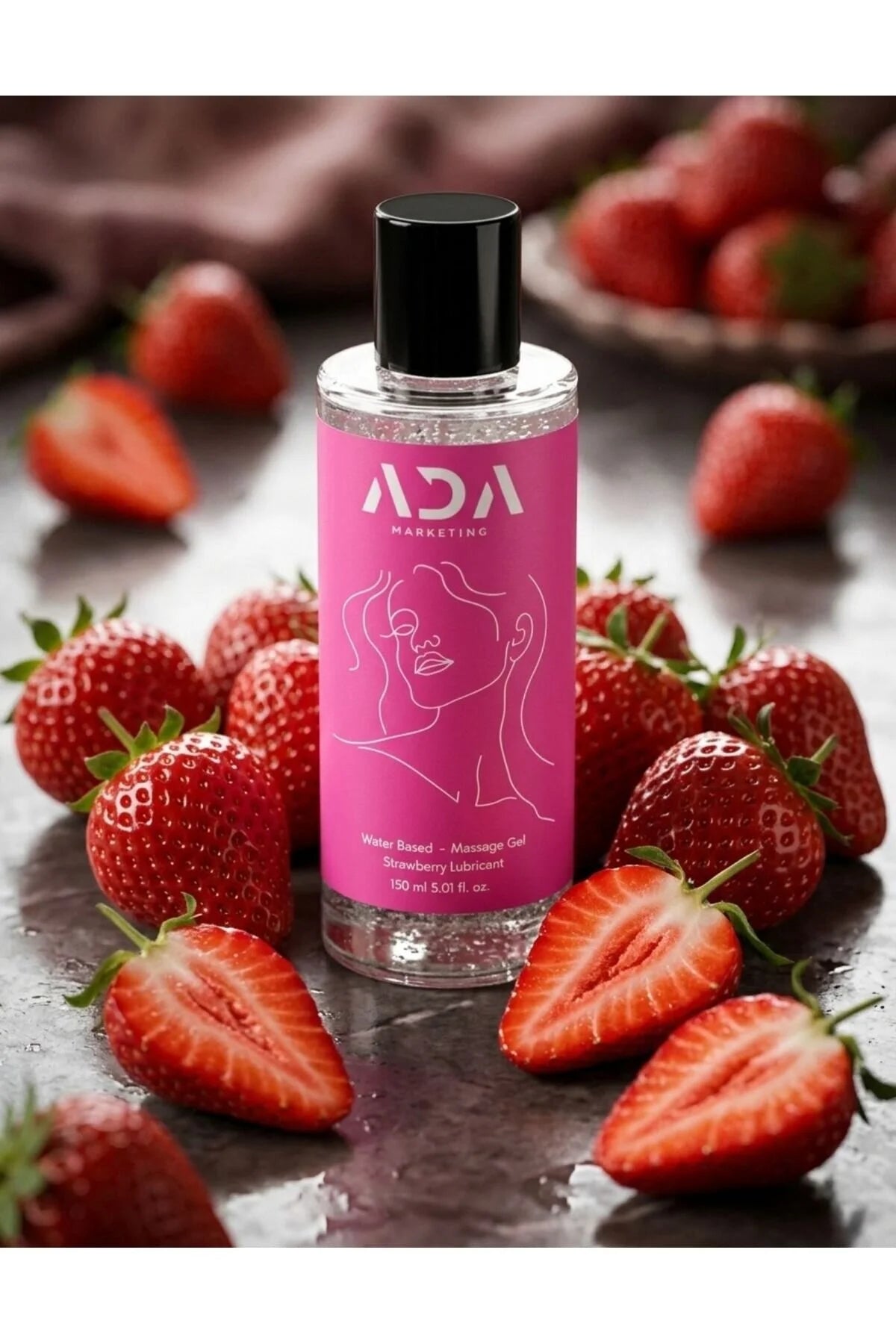 Kadınlara Özel Çilek Aromalı Anal Kayganlaştırıcı Jel 150 ML | ADA Marketing