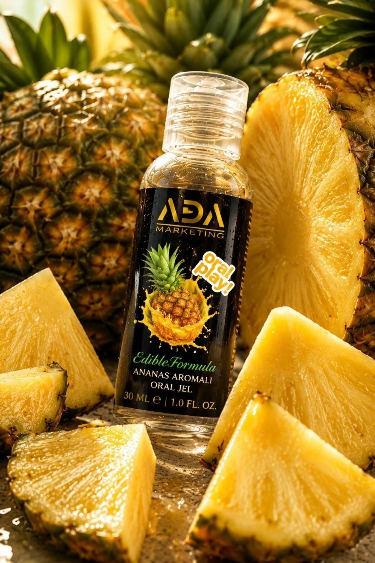 Ananas Aromalı Yenilebilir Kayganlaştırıcı Jel 30 ML | ADA Marketing