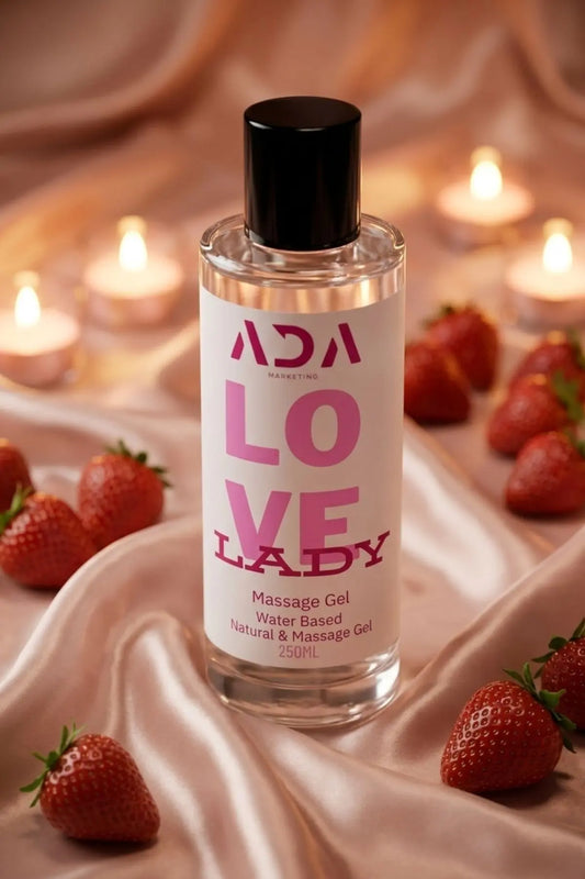 Love Lady Kadınlara Özel Çilek Aromalı Kayganlaştırıcı Jel 250 ML – Giriş Öncesi Destek