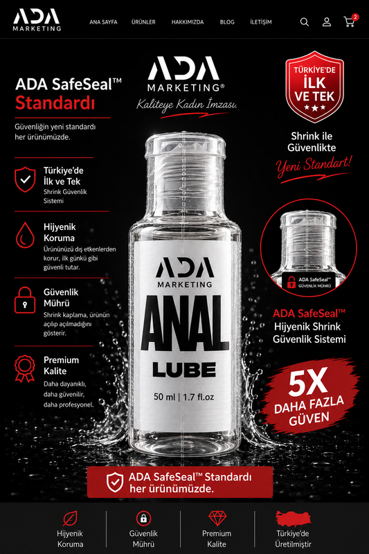 Ananas Aromalı Anal Kayganlaştırıcı Jel 50 ML | ADA Marketing