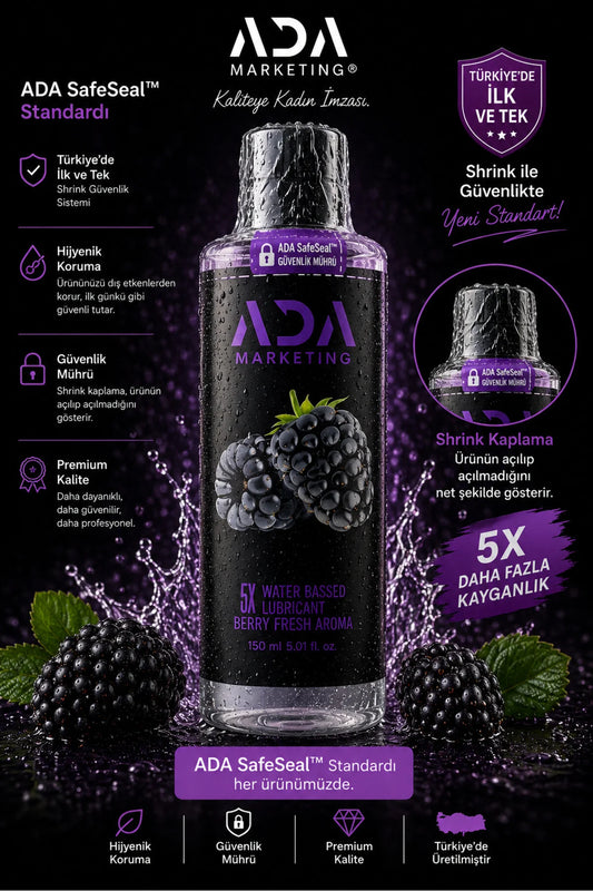 Orman Meyveleri Aromalı Yenilebilir Kayganlaştırıcı Jel 150 ML | ADA Marketing