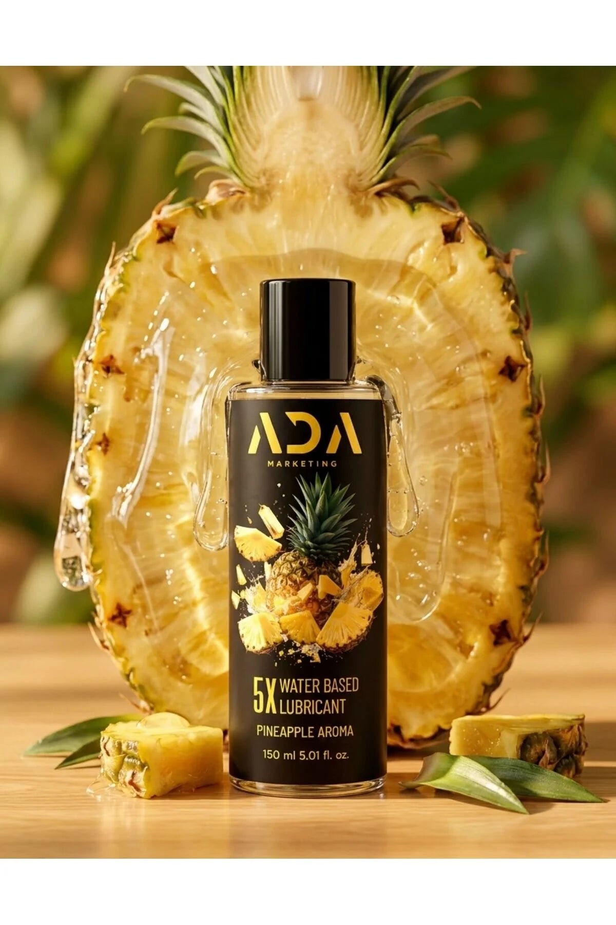 Ananas Aromalı Yenilebilir Kayganlaştırıcı Jel 150 ML | ADA Marketing