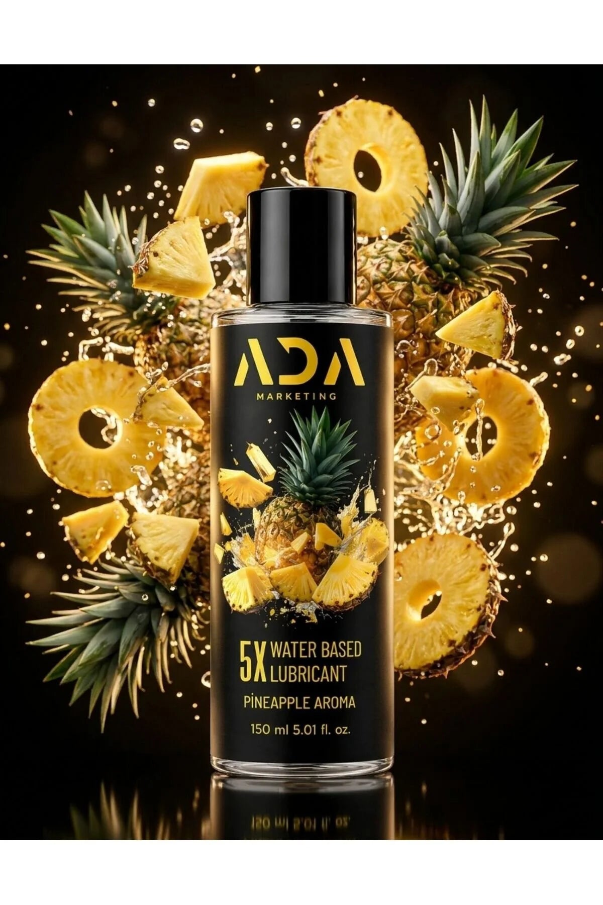 Ananas Aromalı Yenilebilir Kayganlaştırıcı Jel 150 ML | ADA Marketing