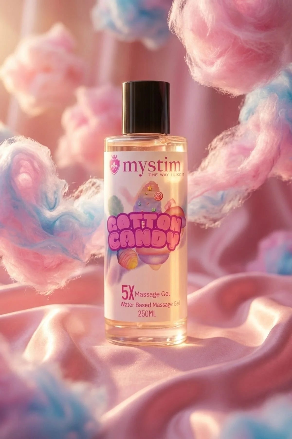 Cotton Candy Kadınlara Özel Kayganlaştırıcı Jel 250 ML – Pamuk Şeker Aromalı