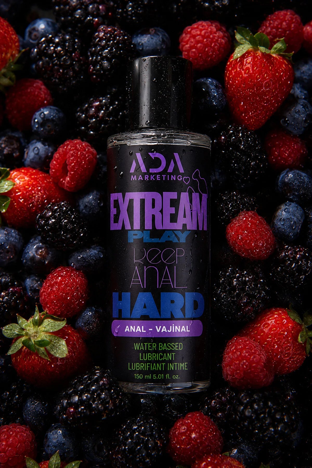 Orman Meyvesi Aromalı Extream Play Anal Vajinal Kayganlaştırıcı Jel 150 ML