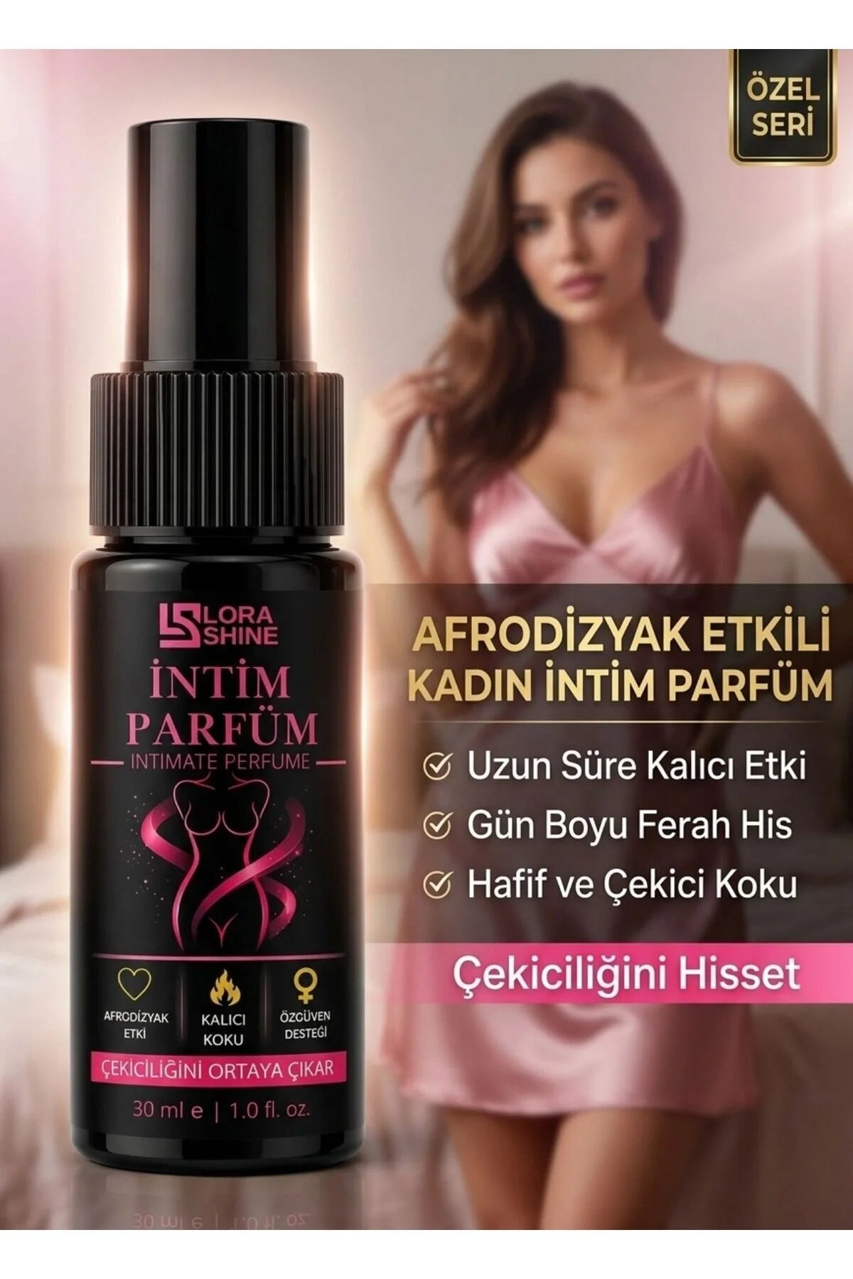 Kadınlara Özel İntim Parfüm 20 ML – Dış Genital Bölge İçin Etkili ve Ferah Koku