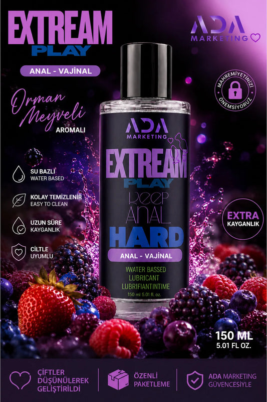 Orman Meyvesi Aromalı Extream Play Anal Vajinal Kayganlaştırıcı Jel 150 ML